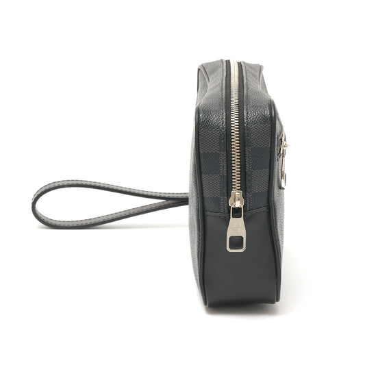 Louis Vuitton Damier Graphite Pochette Kasai Clutch