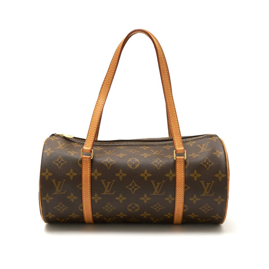 Louis Vuitton Papillon 30 Monogram Leather Handbag