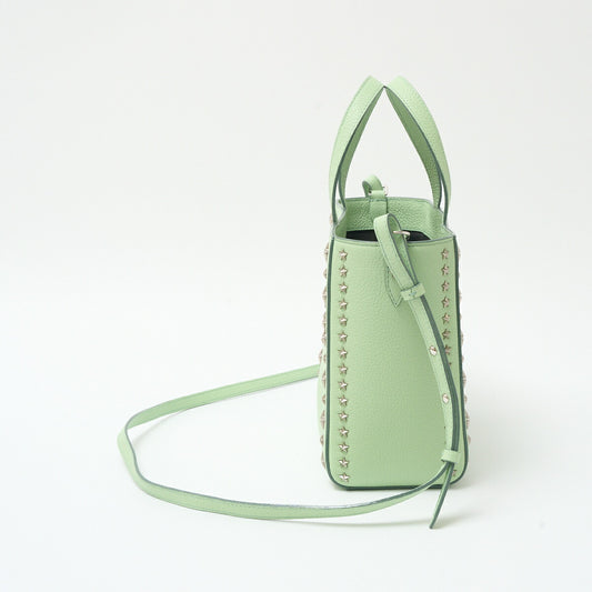 Jimmy Choo Leather PEGASI S Tote Bag