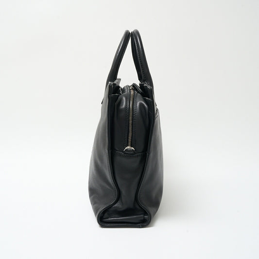 Chanel Leather Nylon 2WAY Tote Bag