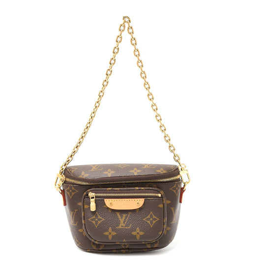 Louis Vuitton Monogram Leather Mini Bum Bag