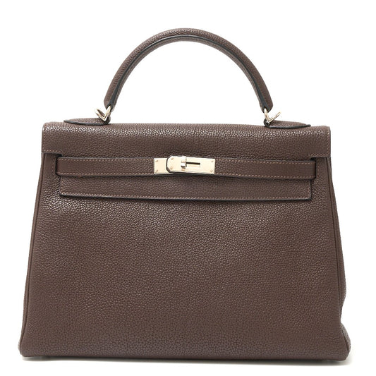 Hermes Kelly 32 Togo Leather Handbag