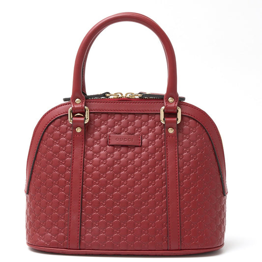 Gucci Microguccissima 2WAY Shoulder Bag Leather Canvas