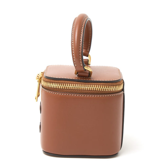 Celine Mini Vanity Case Smooth Calfskin Brown