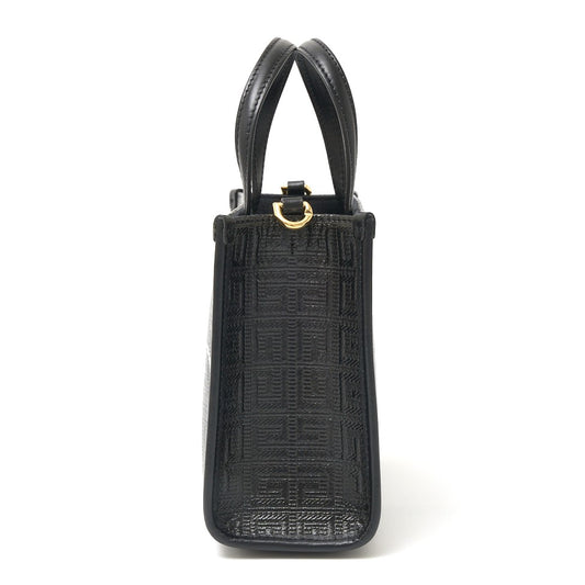 Givenchy 2WAY Shoulder Bag PVC Coated Canvas Leather