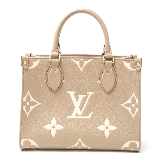 Louis Vuitton OnTheGo PM Bicolor Monogram Leather Bag