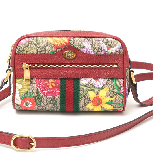 Gucci Ophidia GG Flora Mini Crossbody Bag