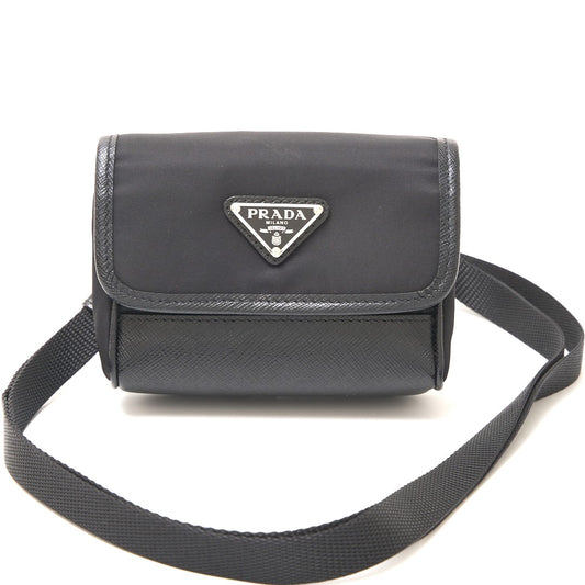 Prada Saffiano Leather Mini Crossbody Bag 2ZT022