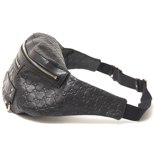 Gucci Leather Nylon Body Bag 246409