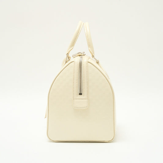 Louis Vuitton Damier Facette Leather Speedy Cube MM Handbag