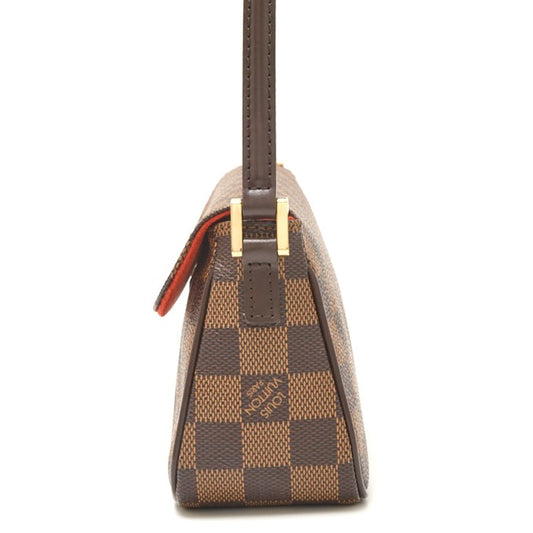 Louis Vuitton Damier Ebene Leather Handbag