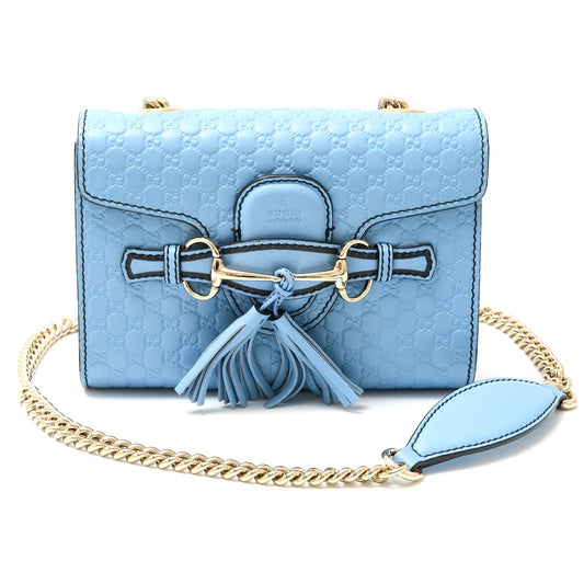 Gucci Horsebit Emily Shoulder Bag Leather