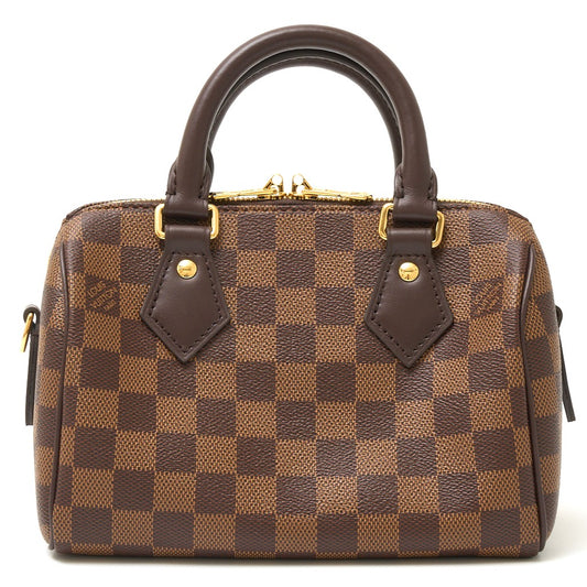Louis Vuitton Damier Ebene Speedy Bandouliere 20 Bag