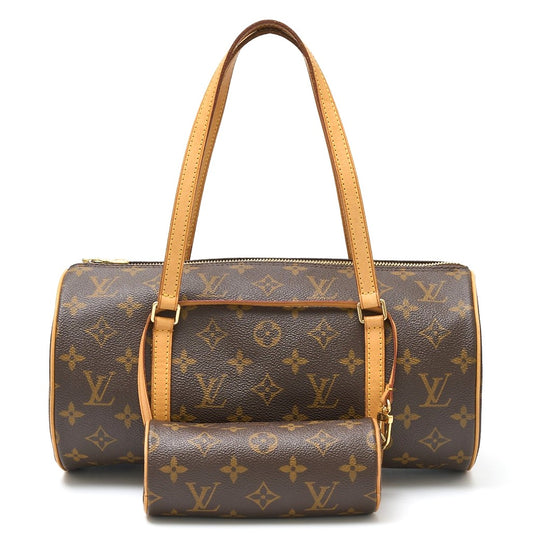 Louis Vuitton Papillon 30 Monogram Leather Handbag