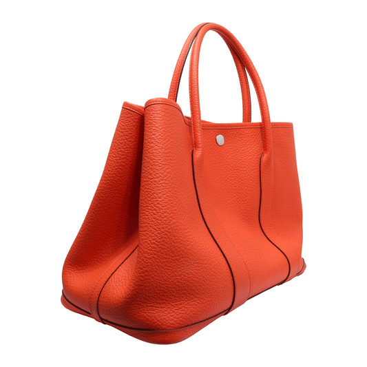 Hermes Garden Party PM Tote Bag Orange