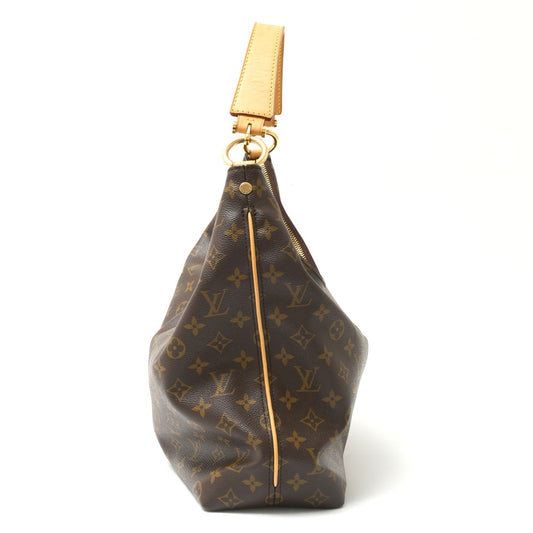 Louis Vuitton Monogram Leather Shulie MM Handbag