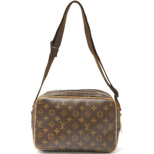 Louis Vuitton Monogram Leather Reporter PM Crossbody