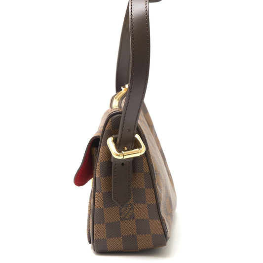 Louis Vuitton Ravello GM Damier Ebene Leather Handbag