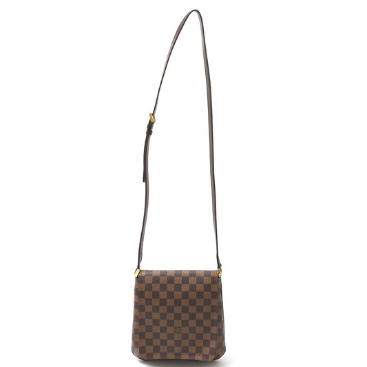 Louis Vuitton Damier Ebene Leather Musette Salsa Bag