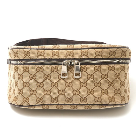 Gucci GG Canvas Leather Body Bag 630915