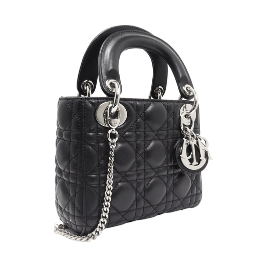 Dior Lady Dior Mini Cannage Lambskin Handbag