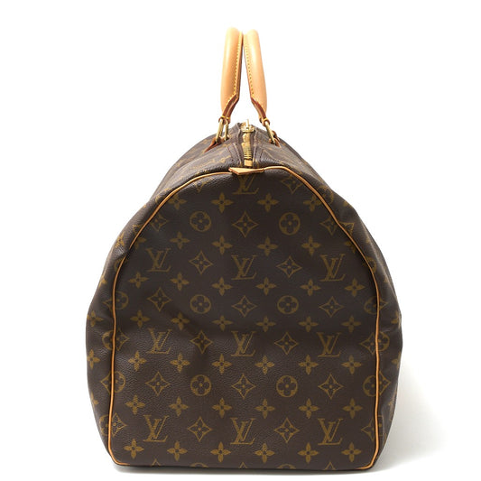 Louis Vuitton Monogram Leather Keepall 55 Bag