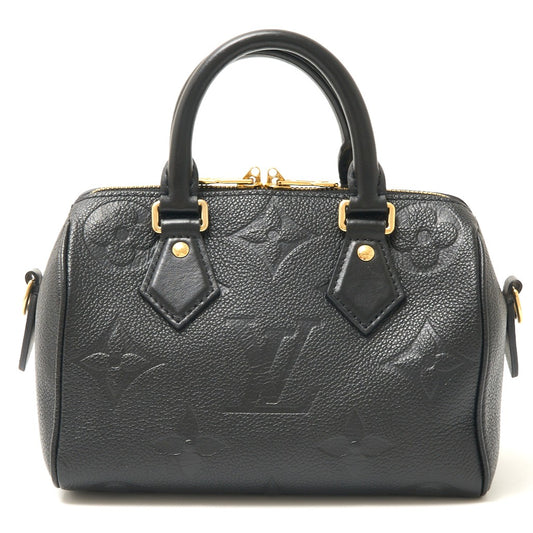 Louis Vuitton Monogram Empreinte Leather Speedy Bandouliere 20 Handbag
