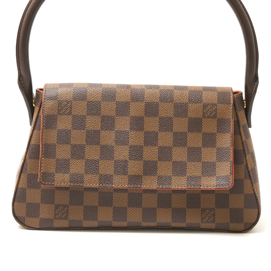 Louis Vuitton Damier Ebene Mini Looping Handbag