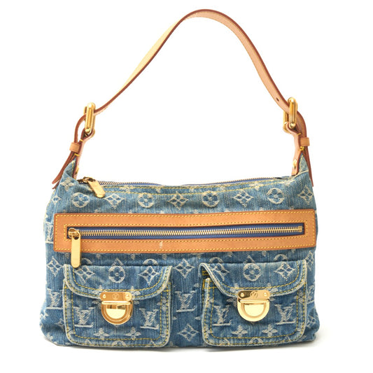 Louis Vuitton Monogram Denim Leather Bag PM