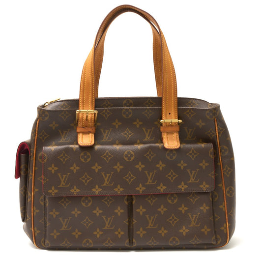 Louis Vuitton Monogram Leather Handbag M51162