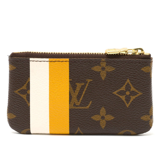 Louis Vuitton Monogram Groom Canvas Leather Pochette