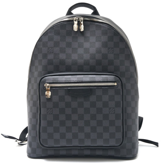 Louis Vuitton Damier Graphite Leather Backpack