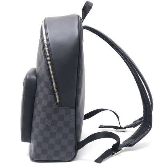 Louis Vuitton Damier Graphite Leather Backpack