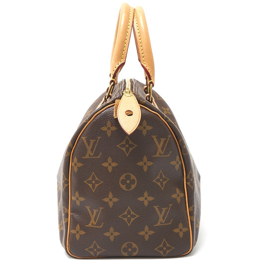 Louis Vuitton Monogram Leather Speedy 25 Handbag