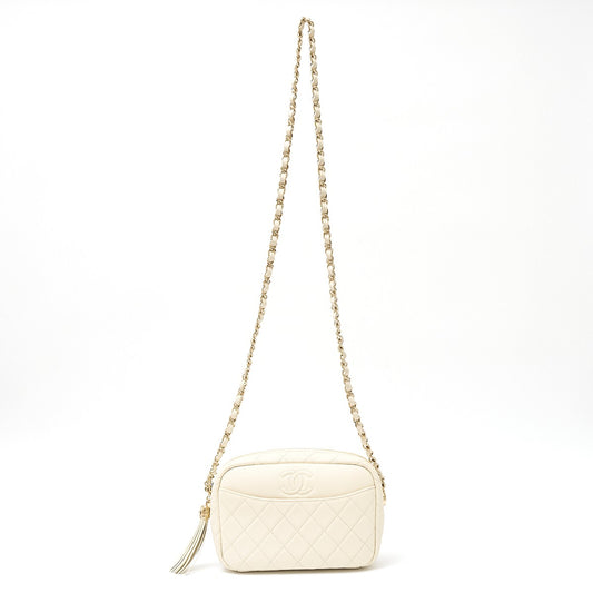 Chanel Caviar Skin Matelasse Crossbody Bag