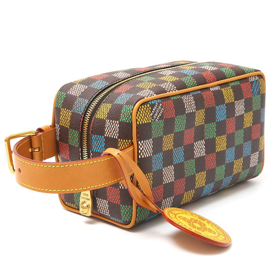 Louis Vuitton Damier Leather Clutch N00151