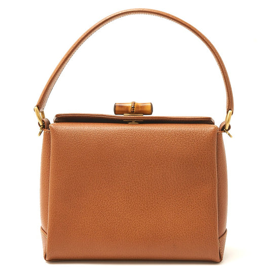Gucci Bamboo Leather 2WAY Handbag