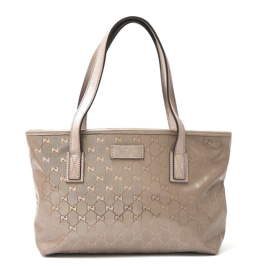 Gucci GG Imprime Tote Bag PVC Leather