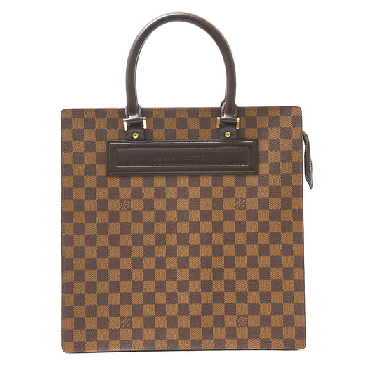 Louis Vuitton Damier Ebene Canvas Leather Venice GM Tote