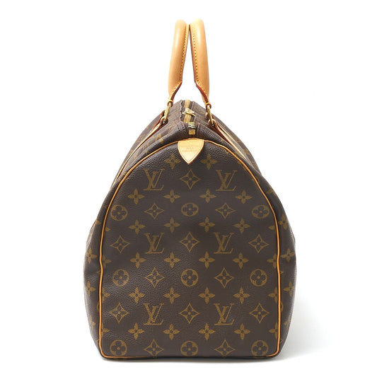 Louis Vuitton Monogram Leather Keepall 45 Bag