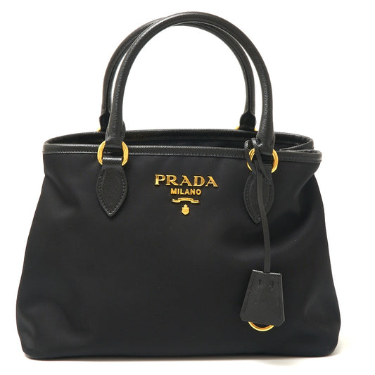 Prada Nylon Saffiano Leather 2WAY Shoulder Bag