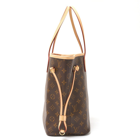 Louis Vuitton Neverfull MM Monogram Leather Tote