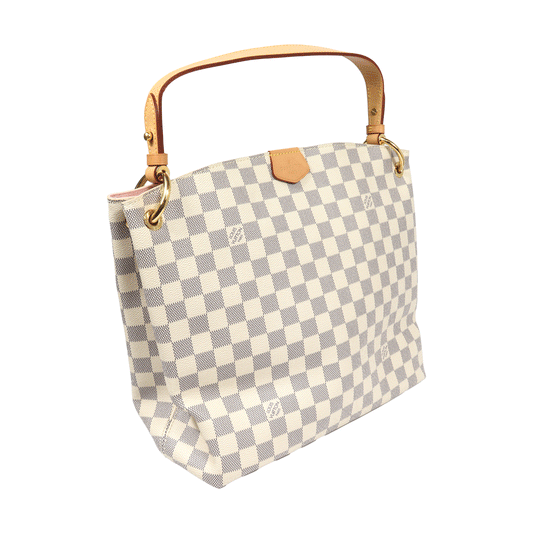 Louis Vuitton Graceful PM Damier Azur Tote Bag N42249