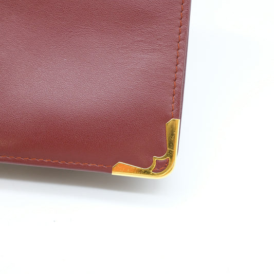 Cartier Must Line Leather Clutch Bag