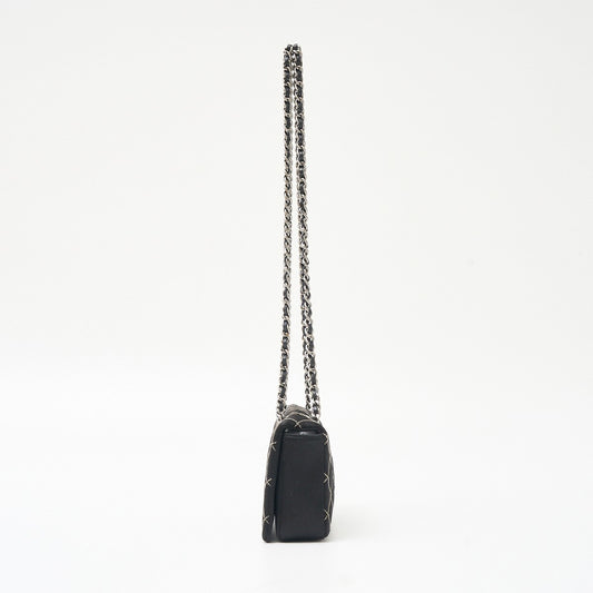 Chanel Satin Mini Chain Shoulder Bag
