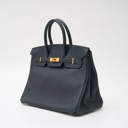 Hermes Birkin 35 Togo Leather Handbag
