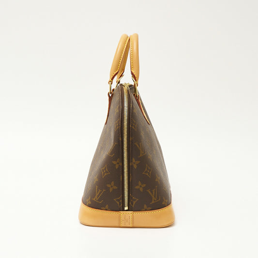 Louis Vuitton Alma PM Monogram Canvas Leather Handbag