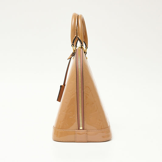 Louis Vuitton Alma PM Monogram Vernis Patent Leather Handbag