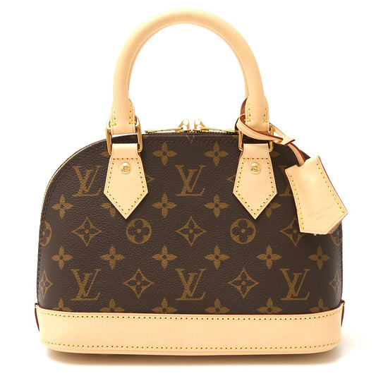 Louis Vuitton Alma BB Monogram Leather Bag