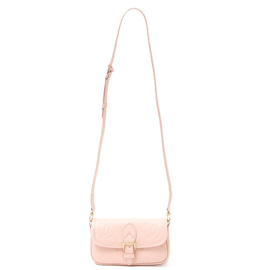 Louis Vuitton Nano Diane Monogram Leather Bag